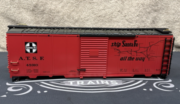 LGB 45910 Santa Fe The Grand Canyon Line Box Car G Scale Kadee No Trucks EX/box