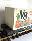 LGB 41850 V8 Vegetable Juice White Pass & Yukon Container G Scale