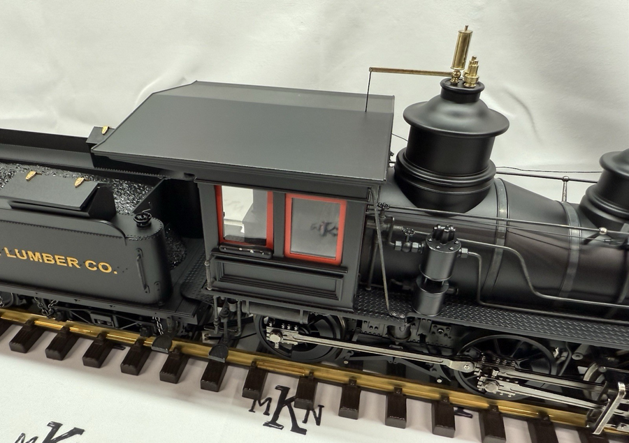 Bachmann 81496 G Scale Yellow Pine Lumber 2-6-0 Mogul Steam Locomotive