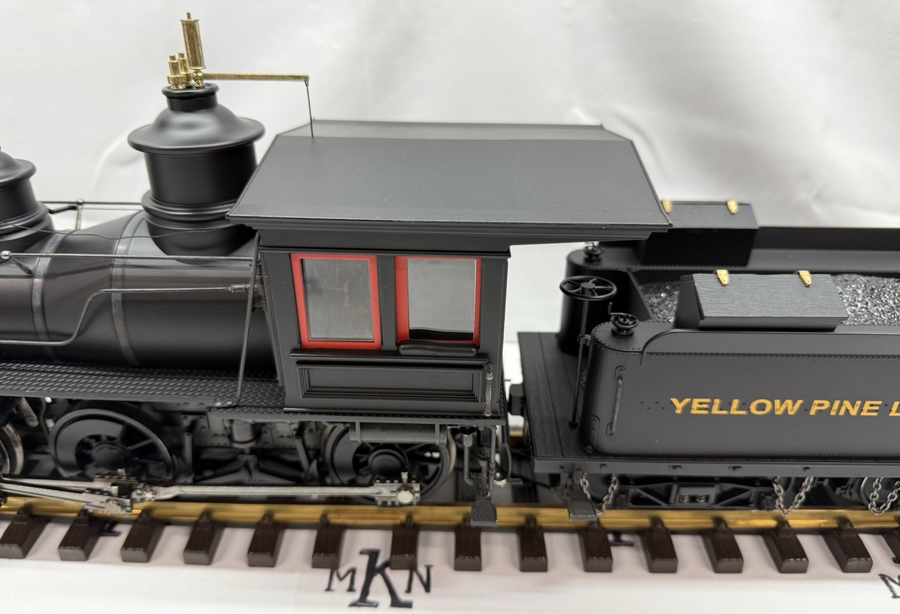 Bachmann 81496 G Scale Yellow Pine Lumber 2-6-0 Mogul Steam Locomotive