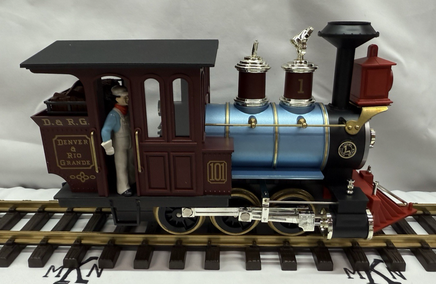 Lionel G GOLD RUSH SPECIAL 8-81000 G Scale Steam Freight Train EX