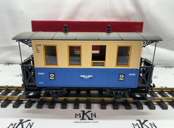LGB 3015 2nd Class Bavarian Coach Car G Scale New/Box