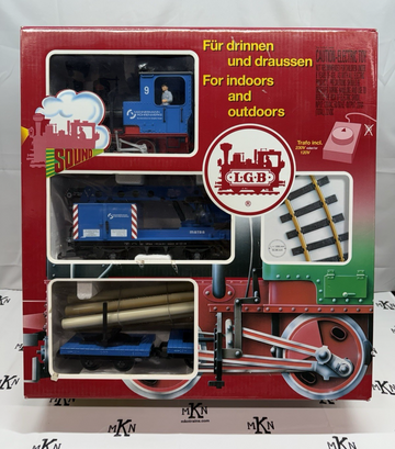 LGB 72435 Mannesmann G Gauge Steam Smoke Starter Train Set G Scale RARE Limited