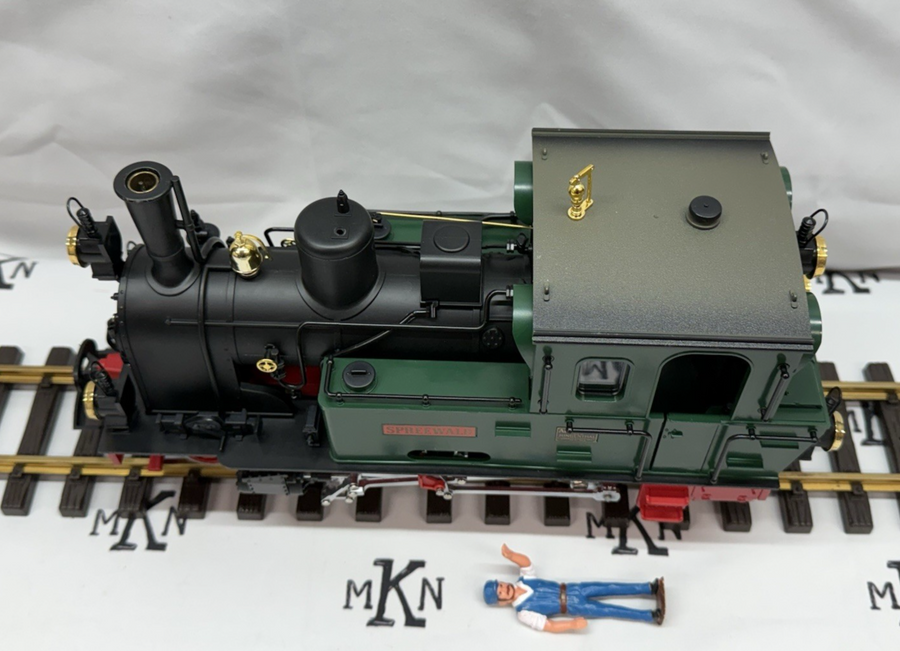 LGB 2074D 2-6-0  Spreewald Steam Tank Engine Locomotive G Scale