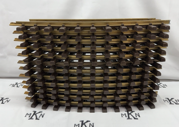 LGB 11000 (1100) x 12 Curved Brass Track R1 30 degree Curve G Scale