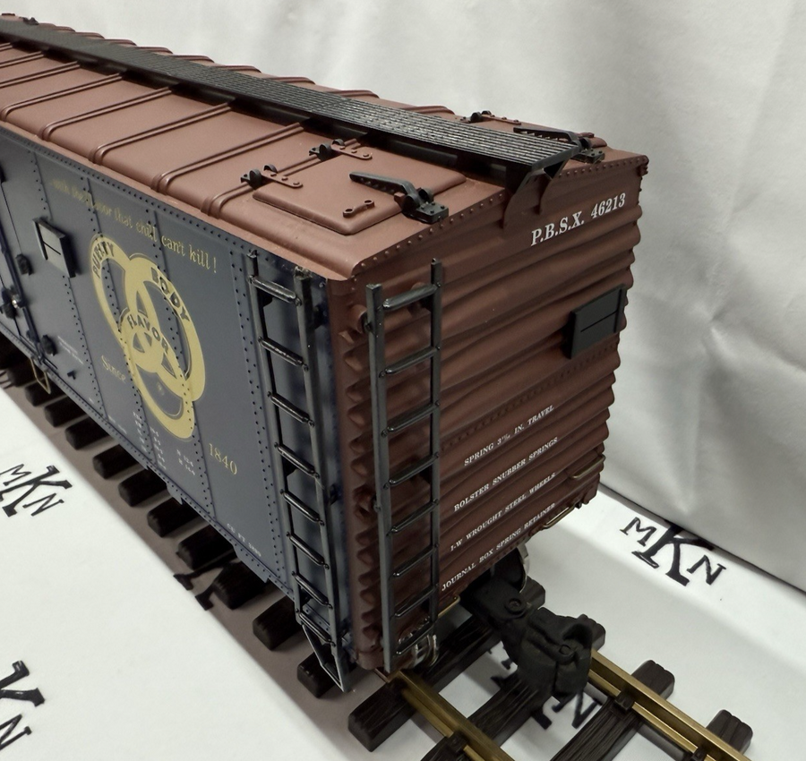 Aristo Craft ART-46213 G Scale Ballantine Beer Reefer METAL WHEELS LN/BOX