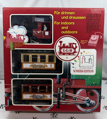 LGB 72950 Nürnberg 950th Anniversary Starter Set, w/Sound/Smoke Metal Wheels G