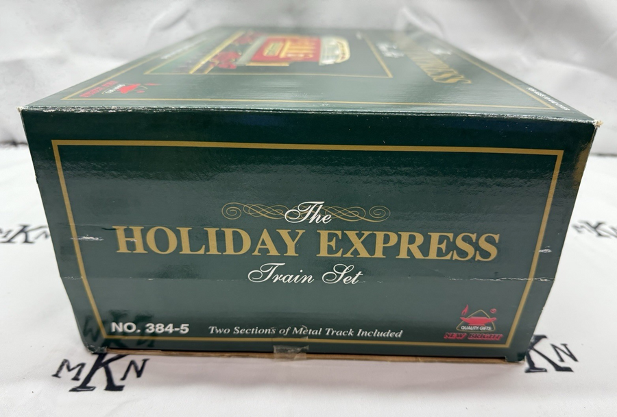 New Bright 384-5 Holiday Express Animated Passenger Car New G Christmas Santa
