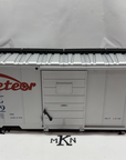 LGB 43913 SEABOARD RAILWAY, SILVER METEOR BOX CAR no trucks G Scale