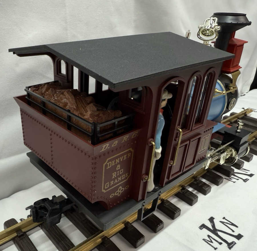 Lionel G GOLD RUSH SPECIAL 8-81000 G Scale Steam Freight Train EX