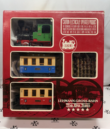 LGB 20301 Passenger Starter Train Set Figures Track G Scale W. Germany Used