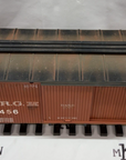 LGB 4067 G Scale Denver & Rio Grande Box Car Weathered Metal Wheels Kadee EX