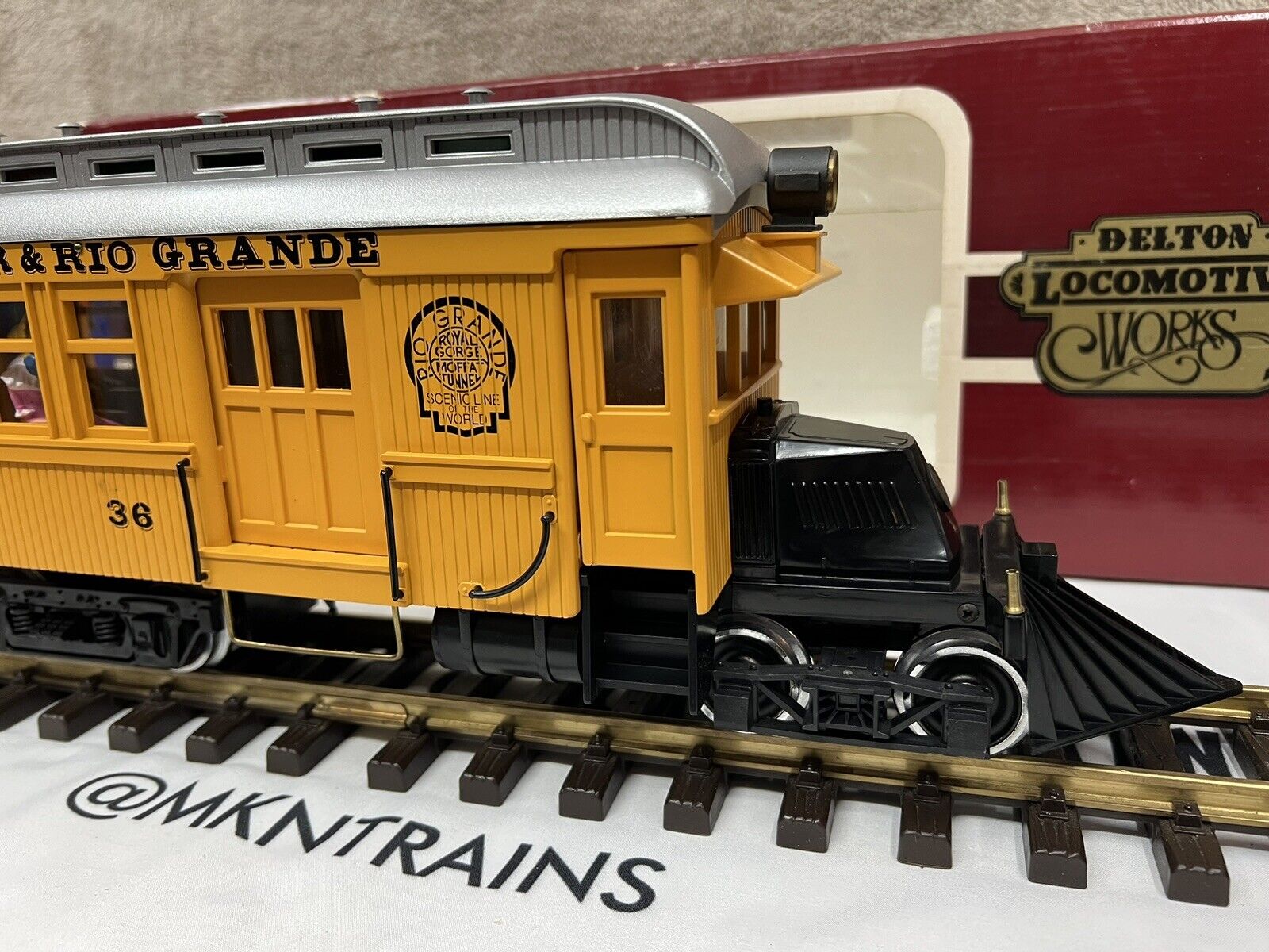 Delton Locomotive Works 2264-YMack Rail Bus D&RG Rio Grande #36 Delton Doozie