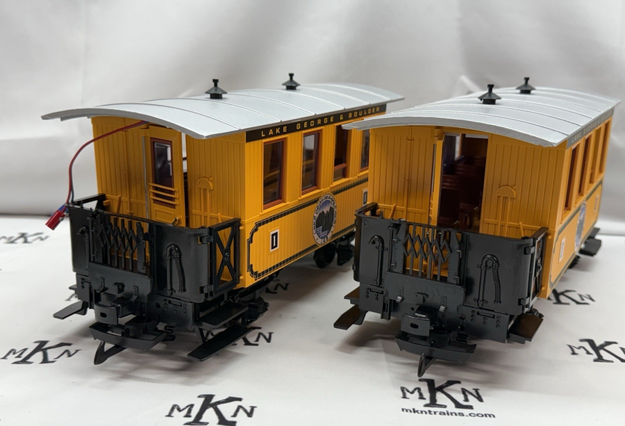 LGB 72312 Lake George & Boulder Passenger Starter Set G Scale Train Only LN