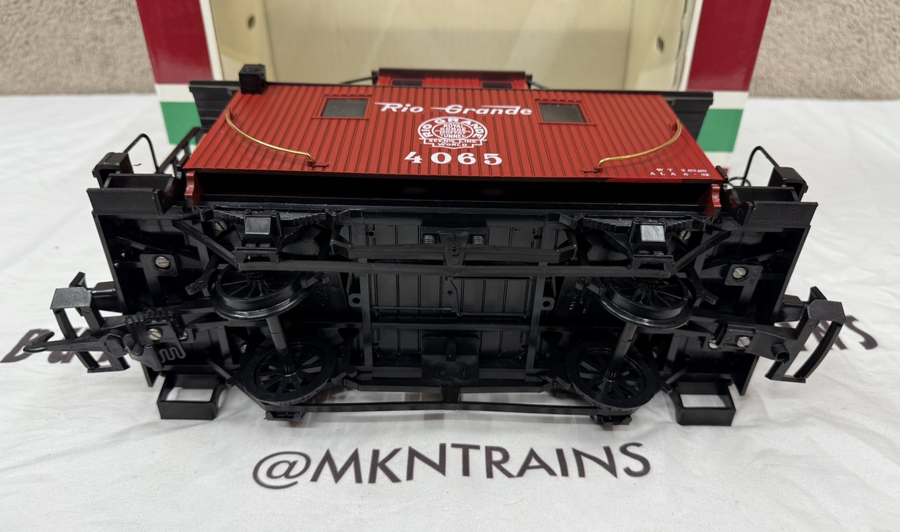 LGB 4065 G Scale Rio Grande Center Cupola Caboose Ex/Box