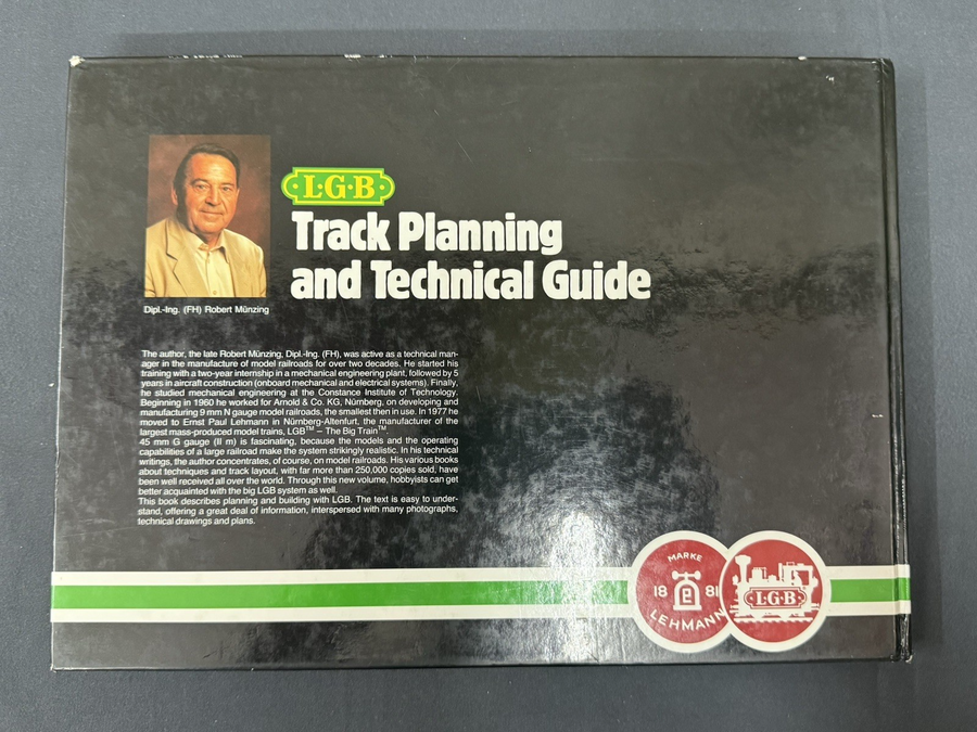 LGB Lehmann Track Planning and Technical Guidebook 255 Pages G-Scale Layout