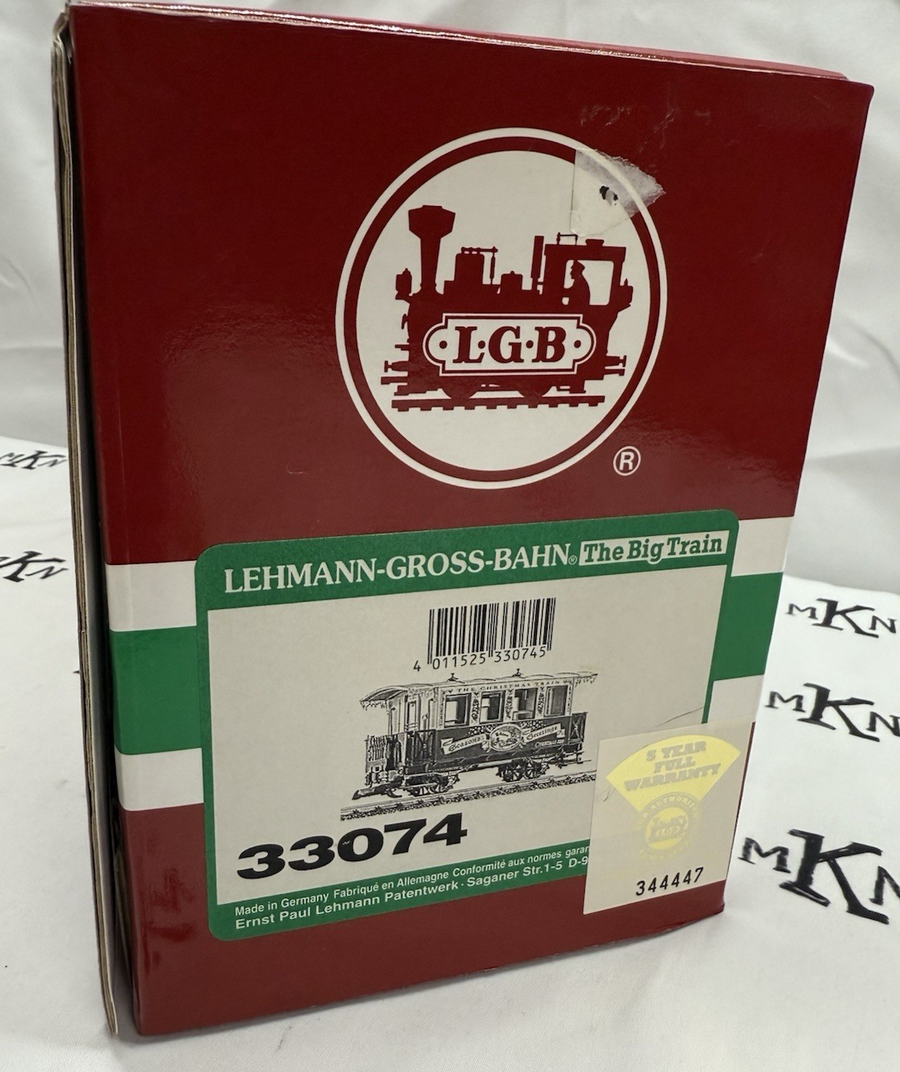LGB 33074 Christmas Train Passenger Coach 2000 G Scale