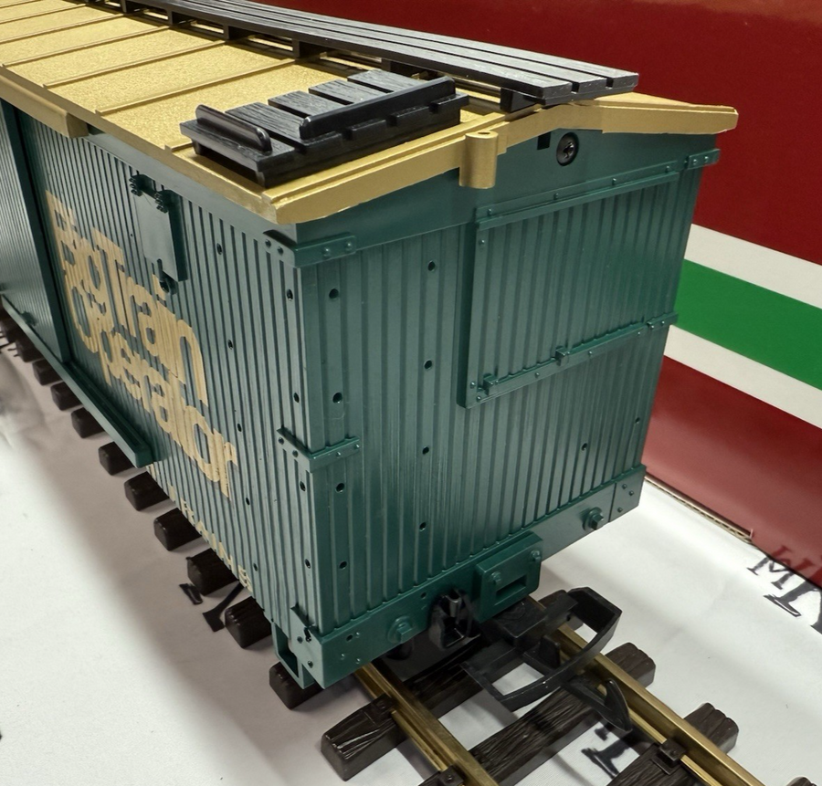 LGB 46675 BIG TRAIN OPERATOR Model Railroad Club Box Car G Scale Brand New