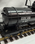 Aristo-Craft 41340S G Scale Dow Chemical Single Dome Tank Car Metal Wheels