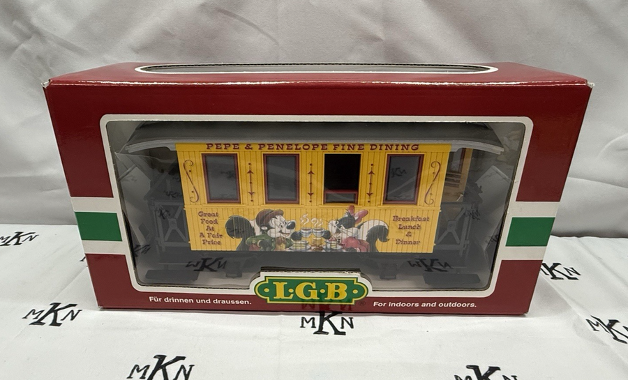 LGB 35065 Looney Tunes Pepe Le Pew Passenger Dining Rail Car Collection Item G