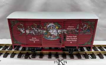 LGB 43352 Christmas Box Car with Sound G Scale Tested G Scale