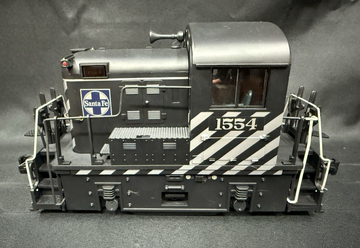 Aristo Craft Art- 22505 LIL' CRITTER DIESEL LOCOMOTIVE SANTA FE #1554 Tested