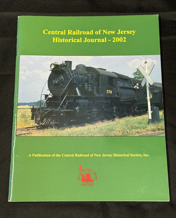 2002 Central Railroad Of New Jersey Historical Journal SC Illust 1st Ed