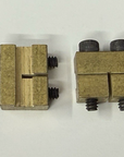 Split Jaw 332-SJC 7.0 Direct-To-Rail Brass Code Rail Clamps 2 Pieces