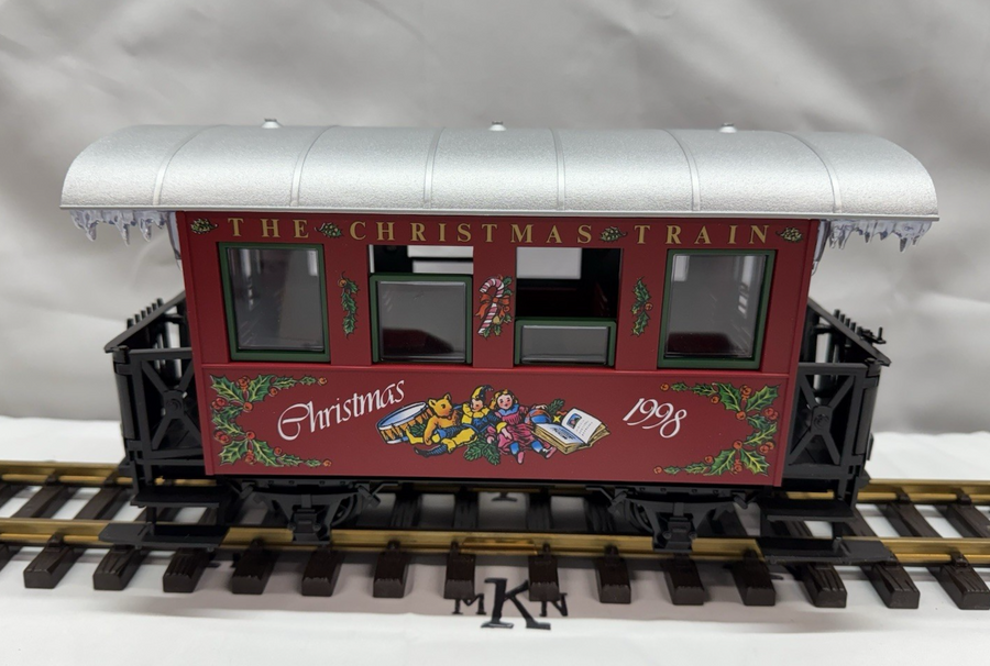 LGB 36078 Christmas Passenger Car 1998 G Scale New