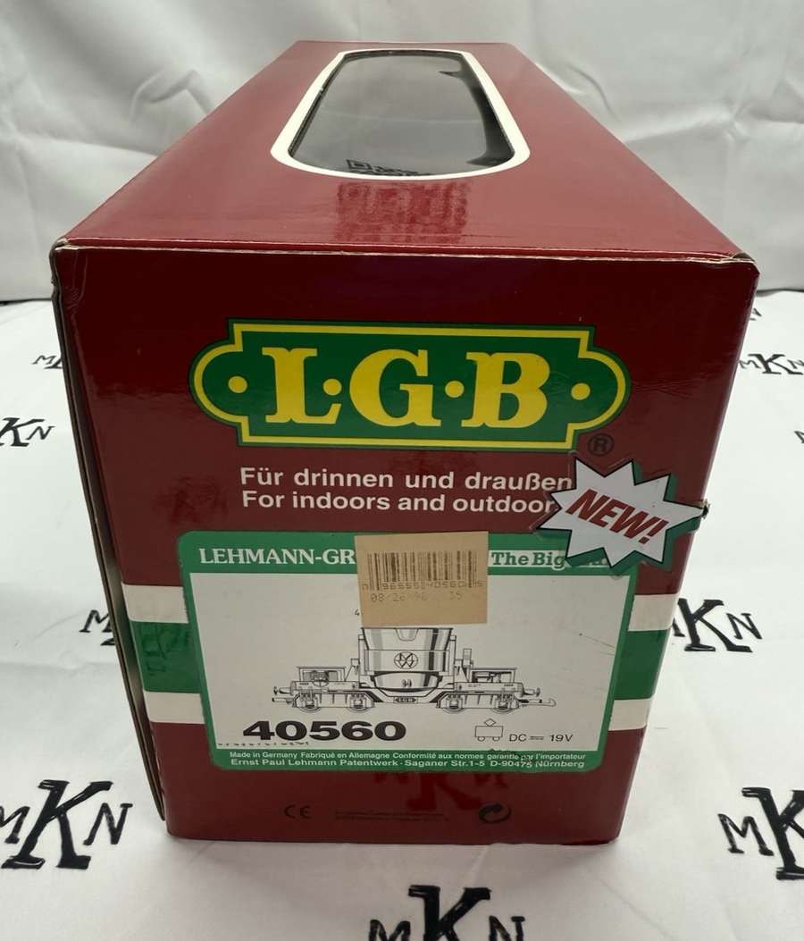 LGB 40560 Operating Ore Dump Car G Scale L123SF with Metal Wheels NIB/ Sleeve
