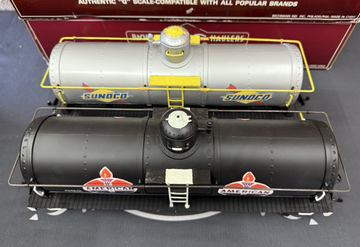 G Scale Bachmann Big Hauler Tankers Painted Very Good Condition/boxed