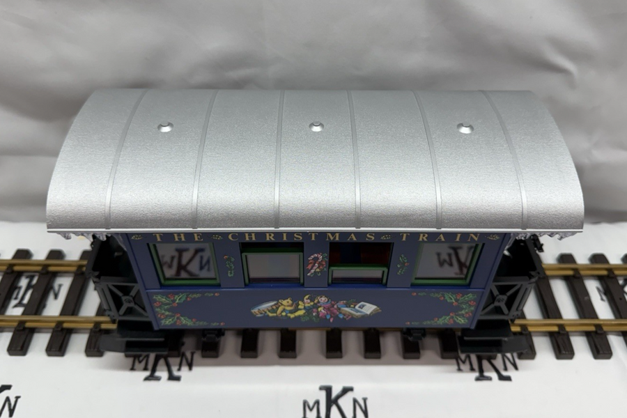 LGB 35073 Blue Christmas Coach, Collection Item G Scale