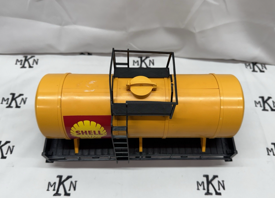 LGB 4040 S Shell Oil Single Dome Tanker G Scale Ex Vintage Version A Coupler