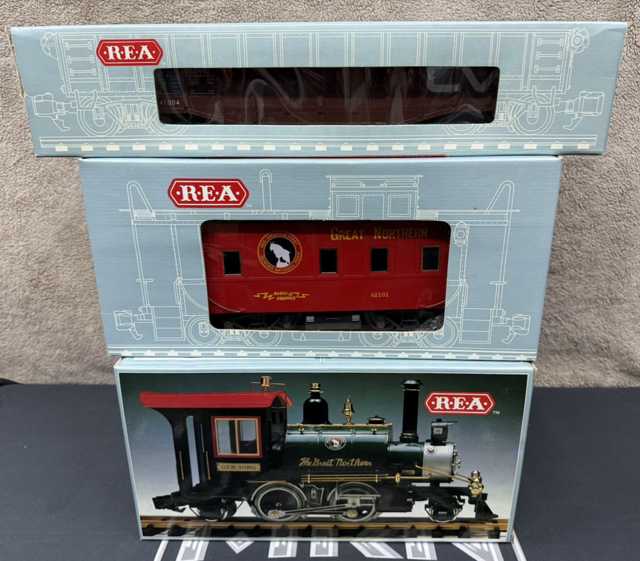 REA Aristo Craft 29001 Great Northern 3 pcs Starter Set ONLY LN Tested G Scale