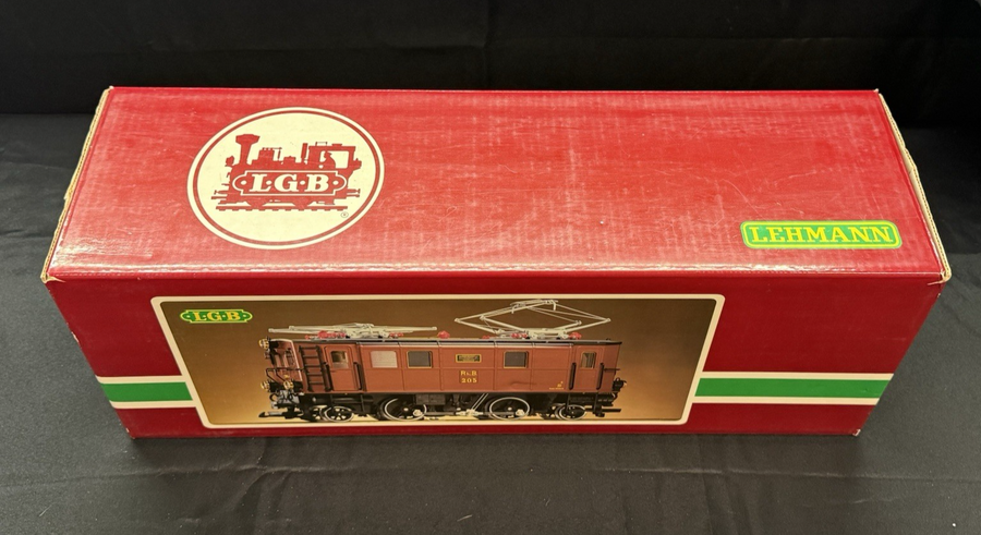 LGB 2045 RHB #205 Electric Locomotive G Scale LN/Box