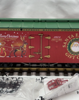 USA Trains R13031 Merry Christmas 2013 Reefer Car Santa Express G Scale