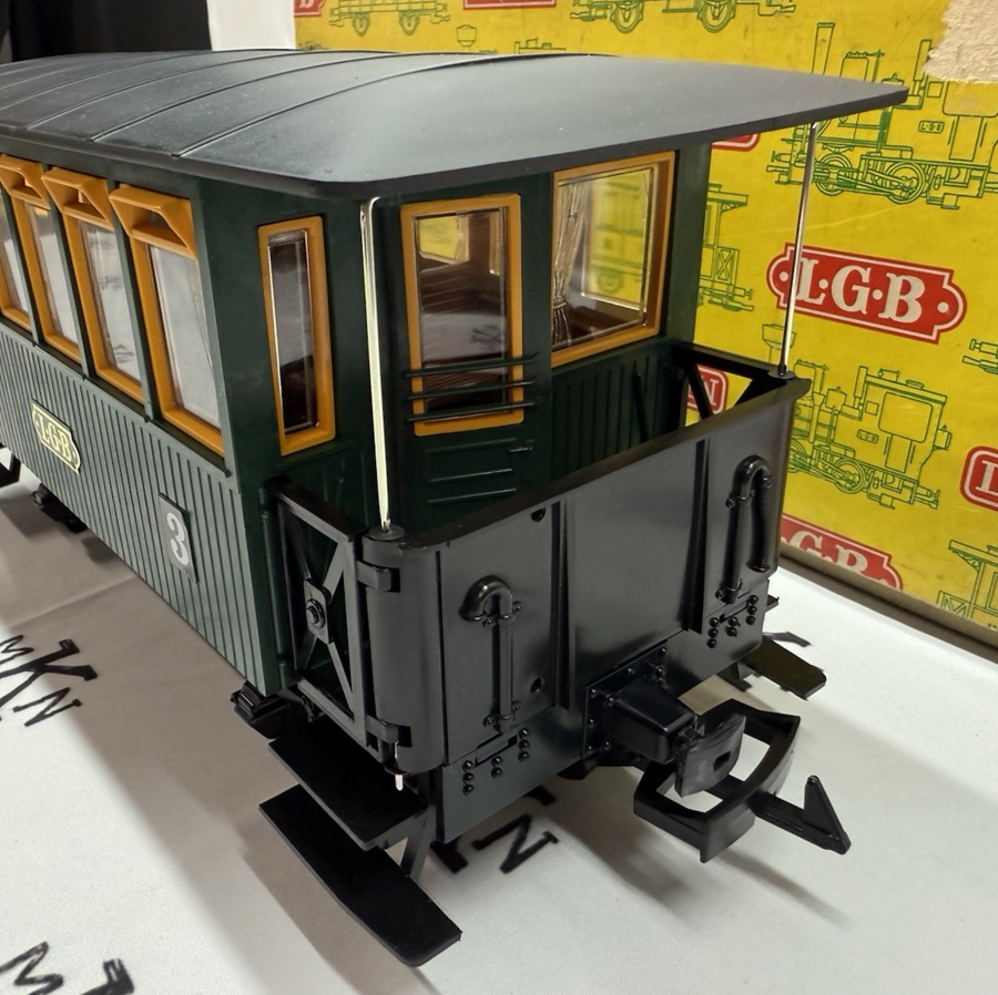 LGB 3040 G Scale 3rd Class Passenger Coach Wagon Car