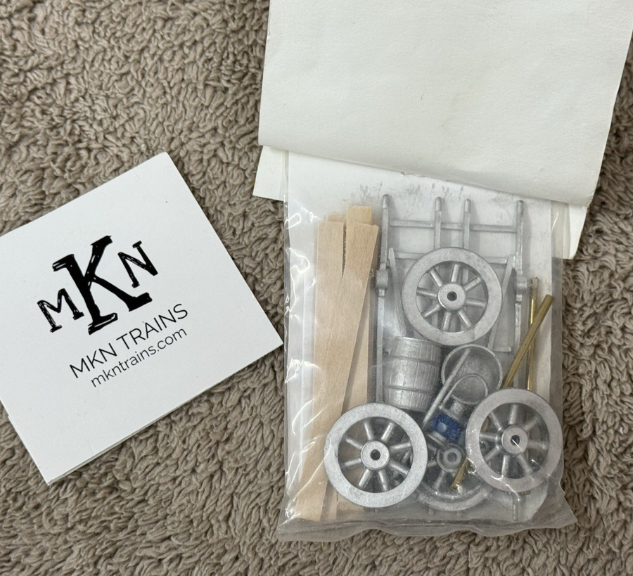 Ozark Miniatures G Scale PUSH WORK CAR with TOOLS KIT OM-55 New RARE