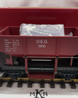 LGB 4041 OEG 1200 RED Hopper Ballast Car G Scale New/Box/Sleeve