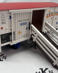 LGB 4036 Circus Cage Animal Car G Scale with Circus Animal Ramp/Rails LN/Box