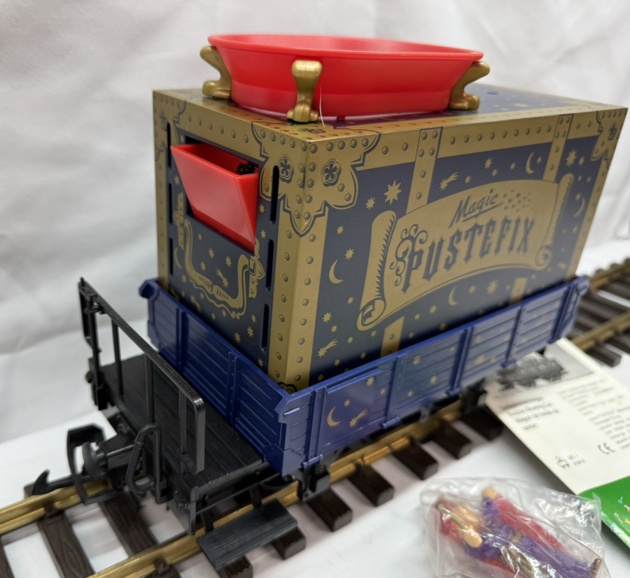 LGB Lehmann #94605 Magic Pustefix Operating Bubble Blowing Car G Scale LN