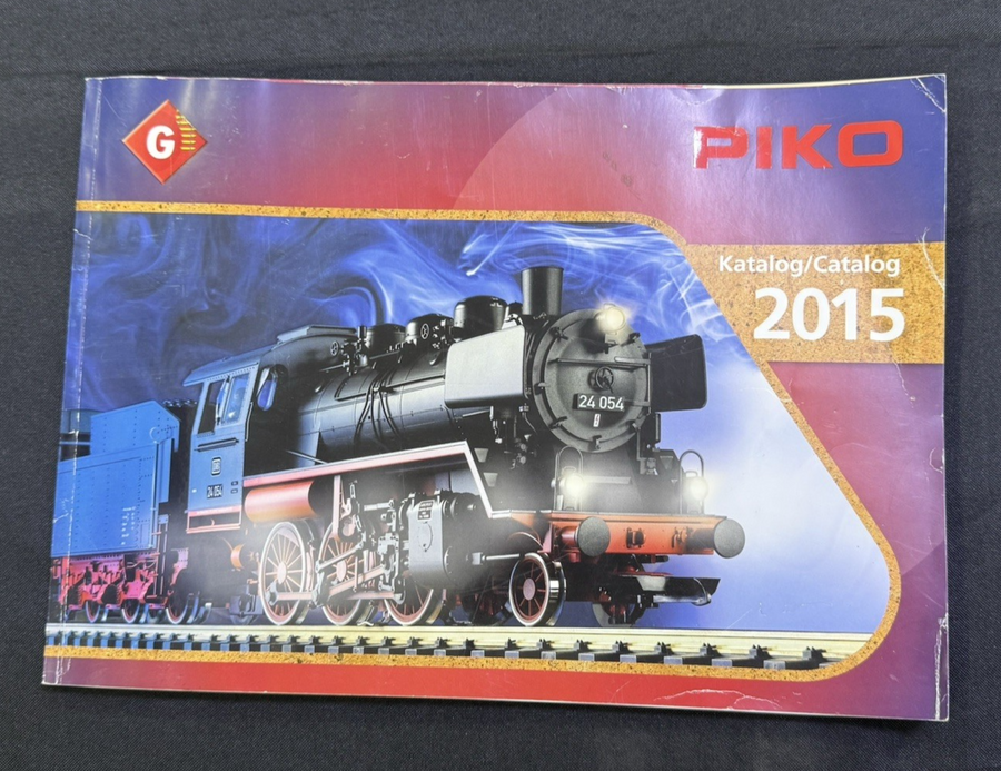 2015 PIKO G Scale Model Train Catalog English/German – MKN Trains