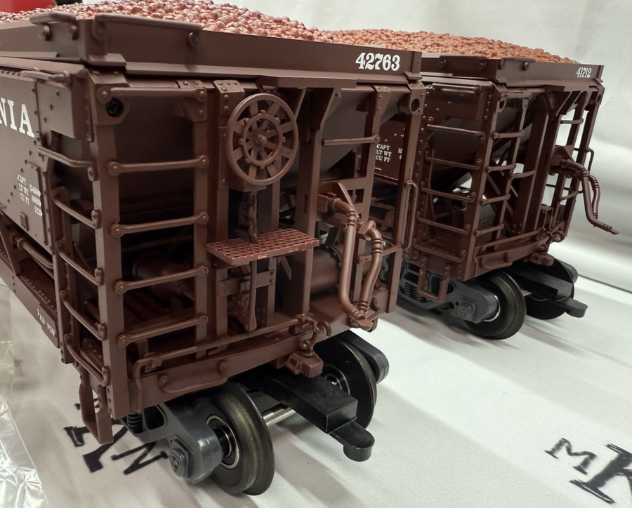 LGB 40040 PENNSYLVANIA RAILROAD PRR ORE CAR set G Scale