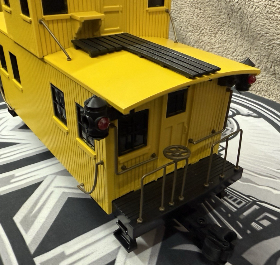 Aristo Craft Bobber Caboose Custom Yellow Paint Undecorated G Scale EX