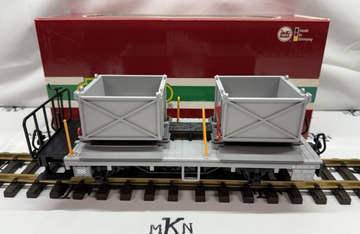 LGB 40140 Container Wagon / Waste Wagon Rhb XK 9040 G Scale New