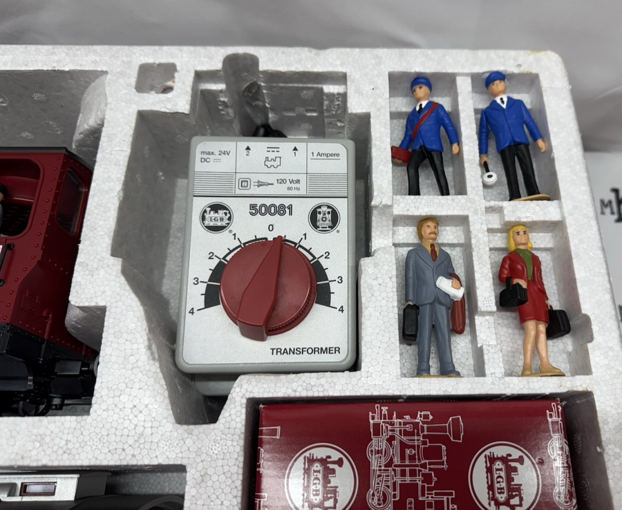 LGB 72950 Nürnberg 950th Anniversary Starter Set, w/Sound/Smoke Metal Wheels G