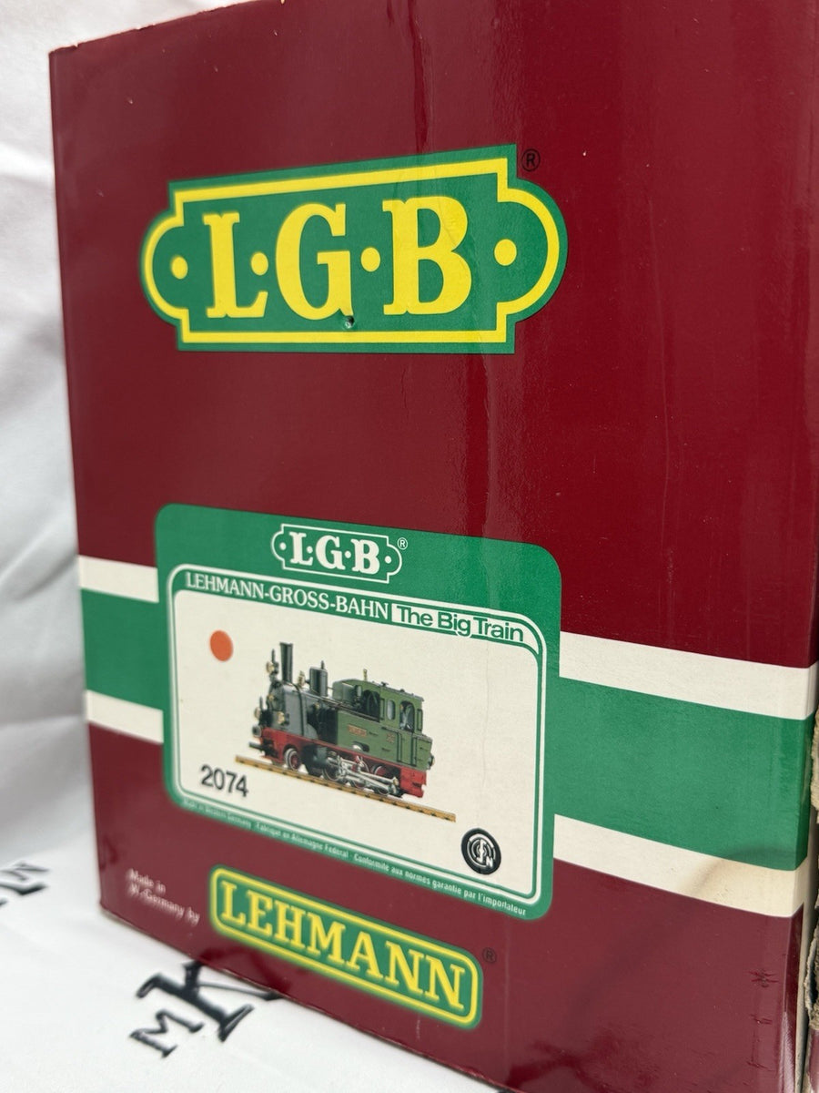 LGB 2074D 2-6-0  Spreewald Steam Tank Engine Locomotive G Scale