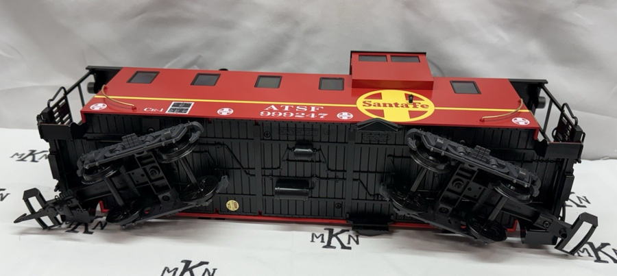 LGB 43714 Santa Fe Caboose Red #999217 G Scale NIB/Sleeve