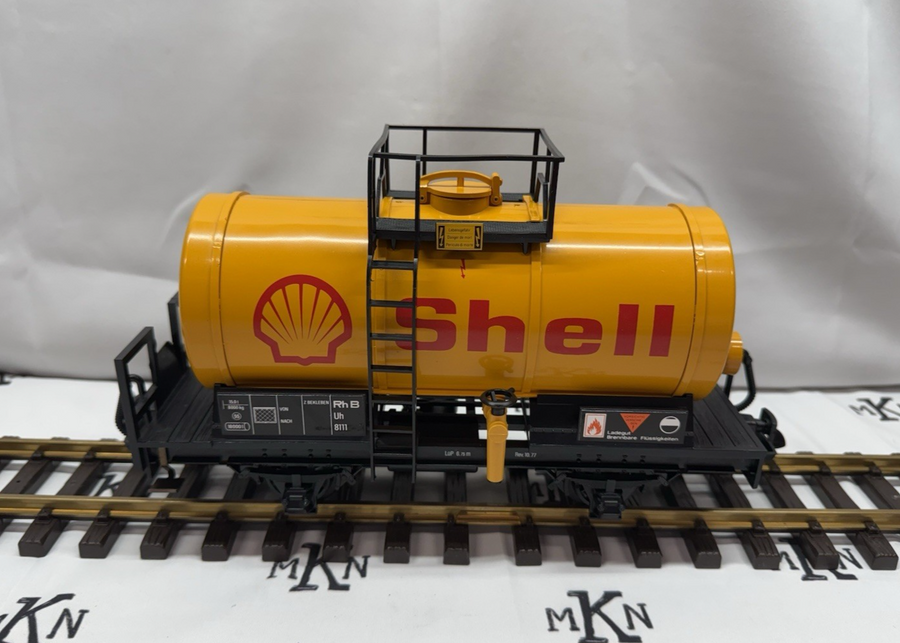 LGB 4040 S Shell Tanker Train Car G Scale