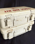 Conrail First Aid Kit Portable White Set Empty Box Case Vintage